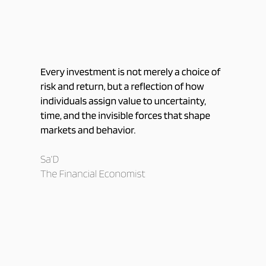 In financial economics