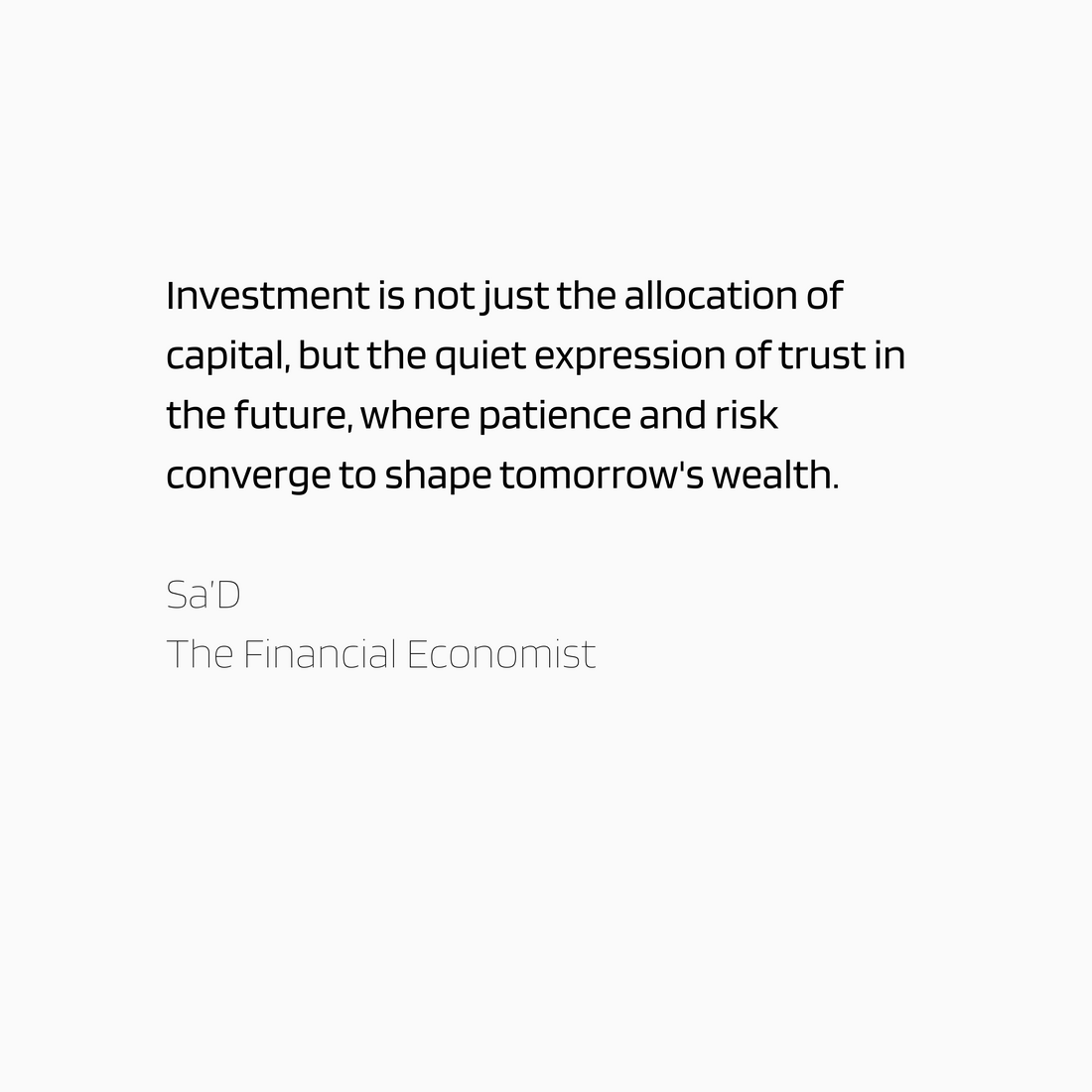 the financial economist